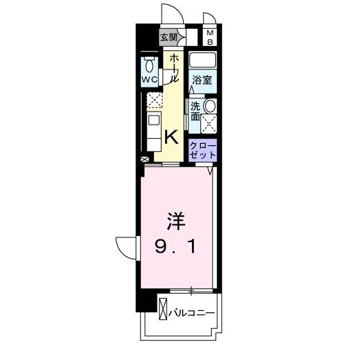 シャロングレースの物件間取画像