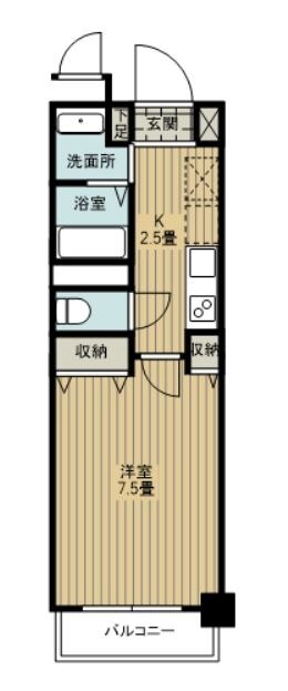 かりゆしビルの物件間取画像