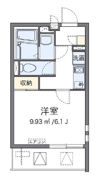 クレイノＣＲＥＡ　豊島園　55700の物件間取画像