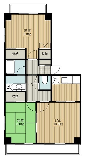 第6正道ビルの物件間取画像