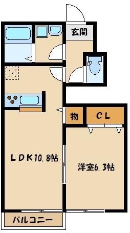 ニューイーストの物件間取画像