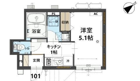 ニシトコの物件間取画像