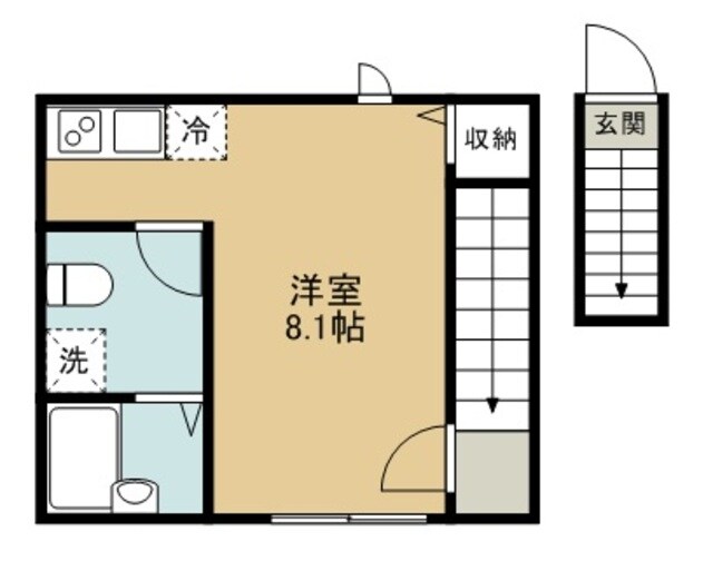 ＡＺＥＳＴ－ＲＥＮＴ東村山の物件間取画像