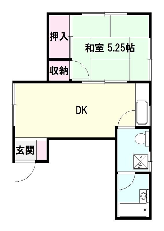 ハイムパークスの物件間取画像