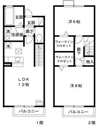 ＣＲＡＤＬＥの物件間取画像