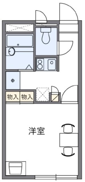 レオパレスＲｕｆの物件間取画像