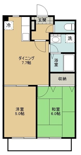 ドリームメゾンの物件間取画像