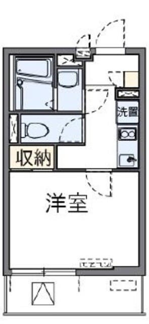 クレイノ葵芳　１号館の物件間取画像