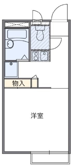 レオパレスサントメールの物件間取画像