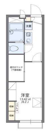 レオパレスパストラルの物件間取画像