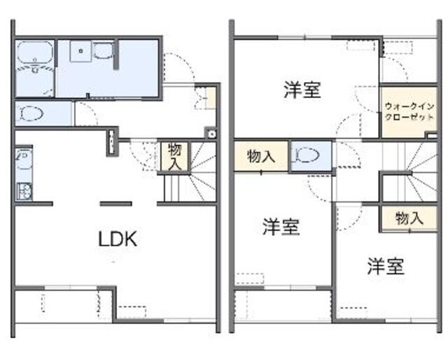 レオネクストガルテン南が丘の物件間取画像