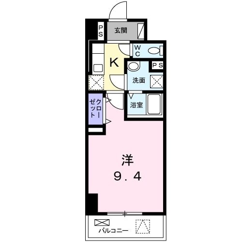 アルカディアVIIIの物件間取画像