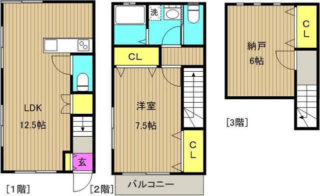 アロッジオ新所沢の物件間取画像