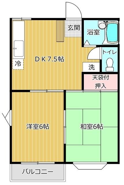 ビューラ清瀬の物件間取画像