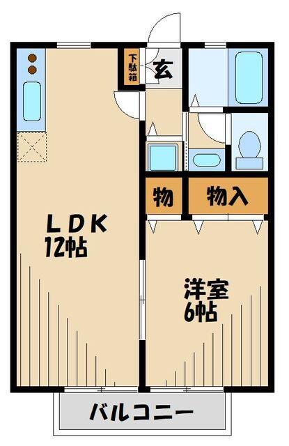 マーガレットの物件間取画像