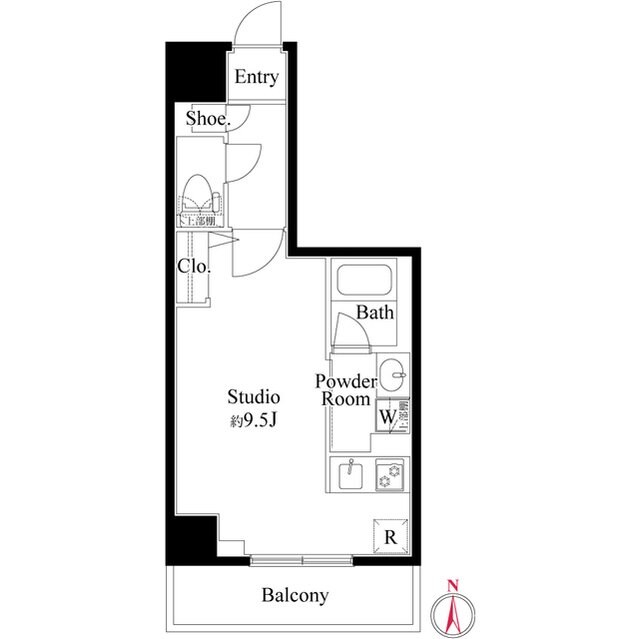GENOVIA武蔵関公園skygardenの物件間取画像