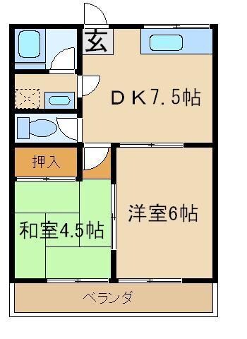 物件間取画像