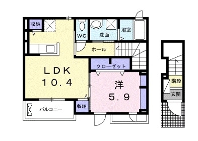 ルーチェの物件間取画像