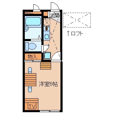 レオパレス狭山ヶ丘の物件間取画像