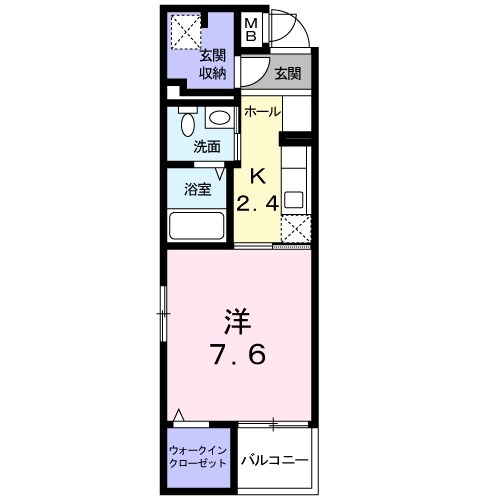 ヒルズ小平の物件間取画像