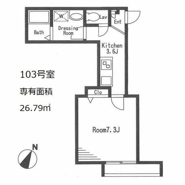 ベル・アンジュ清瀬の物件間取画像