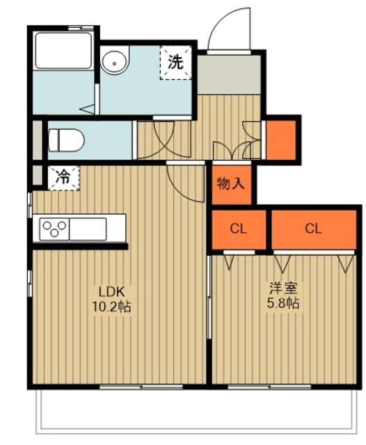 デュラカーサ　小山の物件間取画像