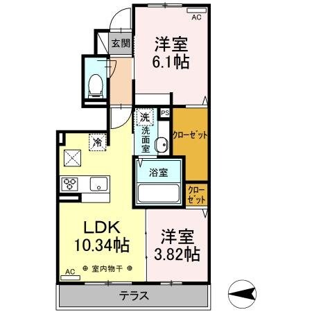 NKガーデンの物件間取画像