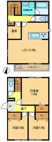 エソラの物件間取画像