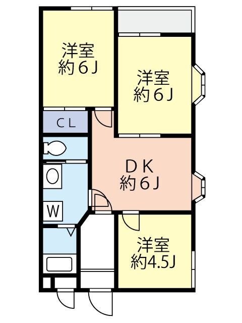 ソフトシティの物件間取画像