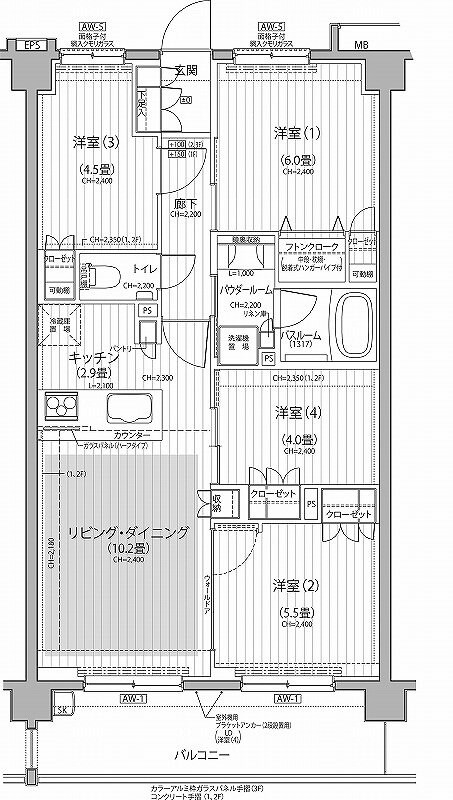 Ｎステージ東小金井の物件間取画像