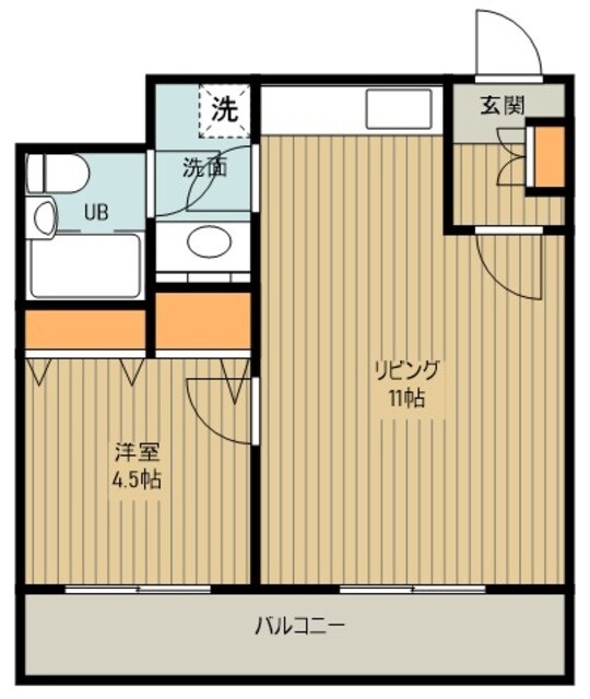 ハイシティ南大泉の物件間取画像