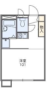 レオパレスフォレスト　１３８３８の物件間取画像