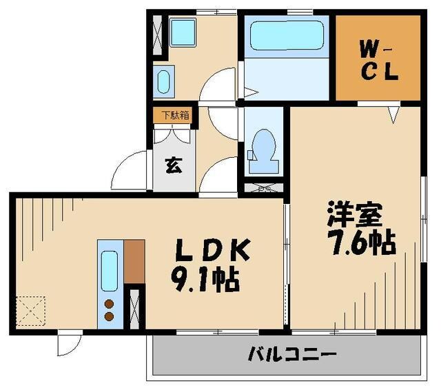 エパティークの物件間取画像