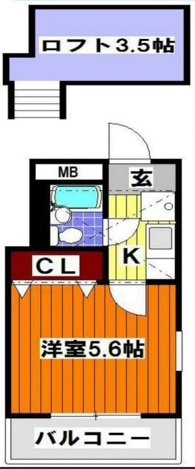 ハウスＭ１の物件間取画像