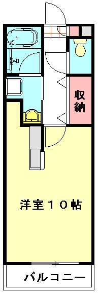 ステーション弐番館の物件間取画像