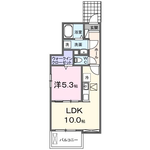 ミヤビ　ストーンの物件間取画像