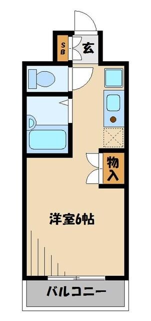 アルプ所沢の物件間取画像