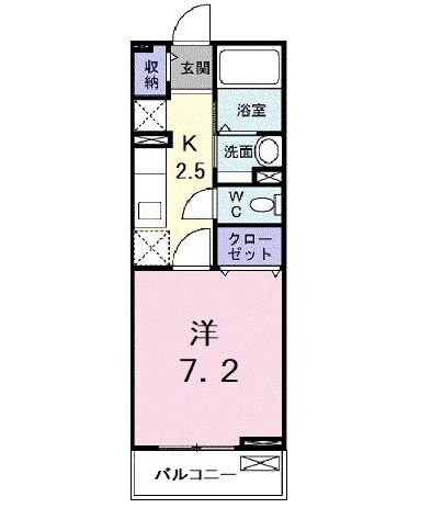 フォルシュ西所沢の物件間取画像