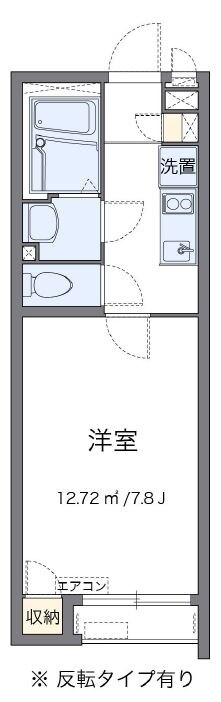 クレイノレインボー上竹IIIの物件間取画像