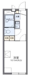 レオパレスソレイユの物件間取画像