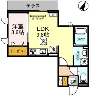 D-sereno西所沢の物件間取画像