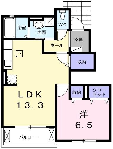 グリーン　リーフの物件間取画像