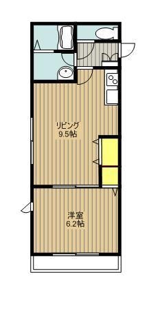 エルメゾン西所沢の物件間取画像