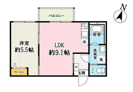 （仮称）キャメル入間4の物件間取画像