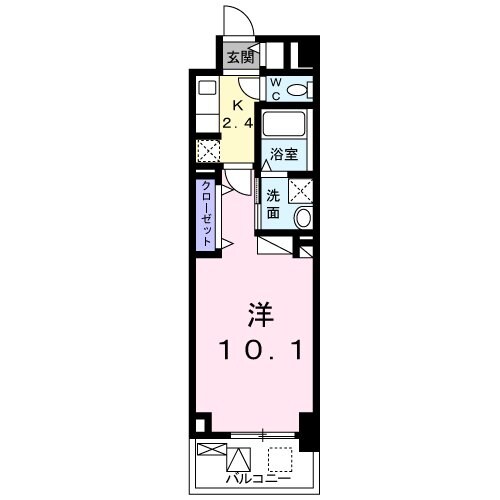 グレースコートの物件間取画像