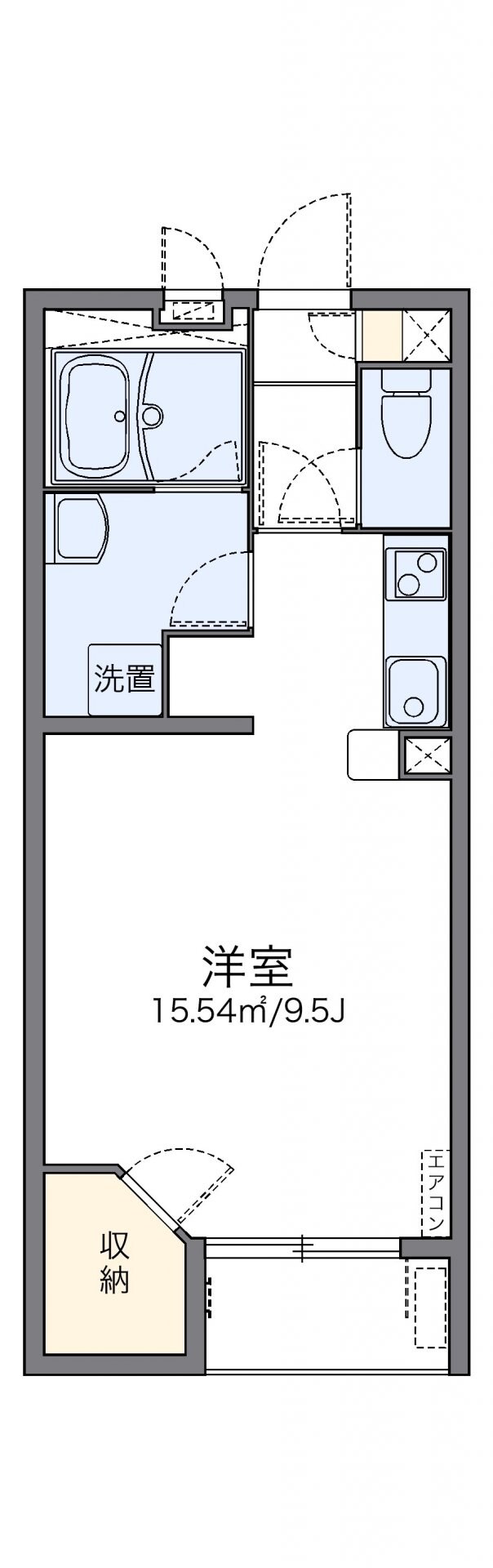 レオネクストエターナルの物件間取画像