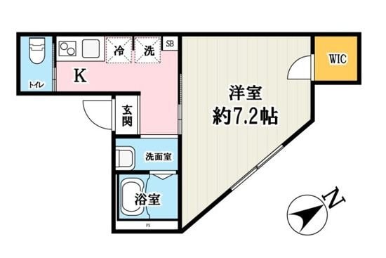 (仮称)キャメル秋津13の物件間取画像