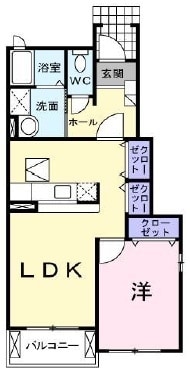 カーサ・プリムラIの物件間取画像