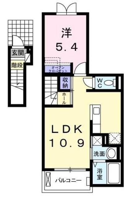 ラ・ルーチェIIの物件間取画像