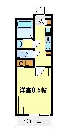 物件間取画像